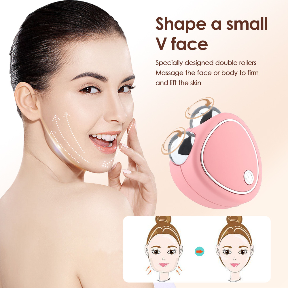 Best of Portable Electric Face Lift Roller Massager EMS Microcurrent Sonic Vibration Facial Lifting Skin Tighten Massage Beauty Devices Reviews & Tips