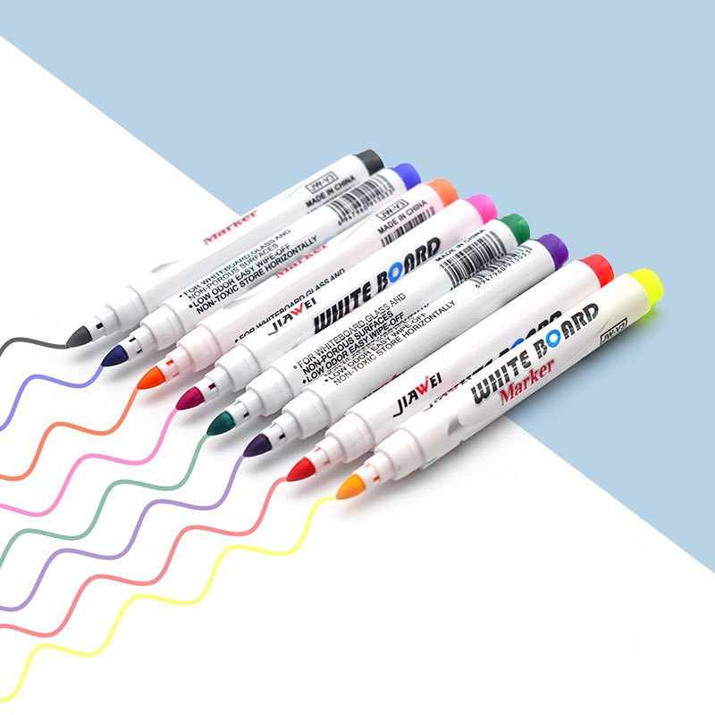 8/12 Colors Magical Water Painting Pen Whiteboard Markers