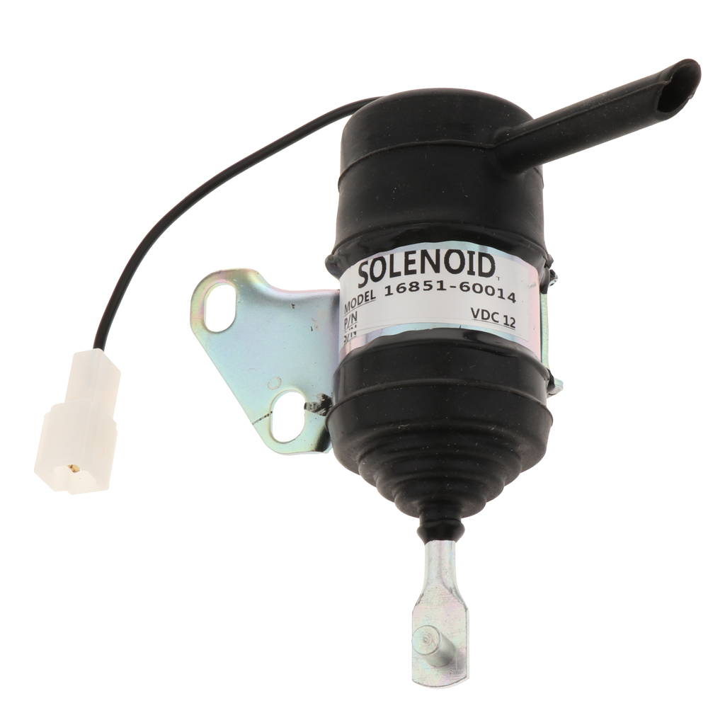 Fuel Shut Off Solenoid  16851 60014 for Mower Tractor  RTV RTV900, 