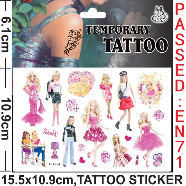30 Tattoos That Are Odes To Barbie