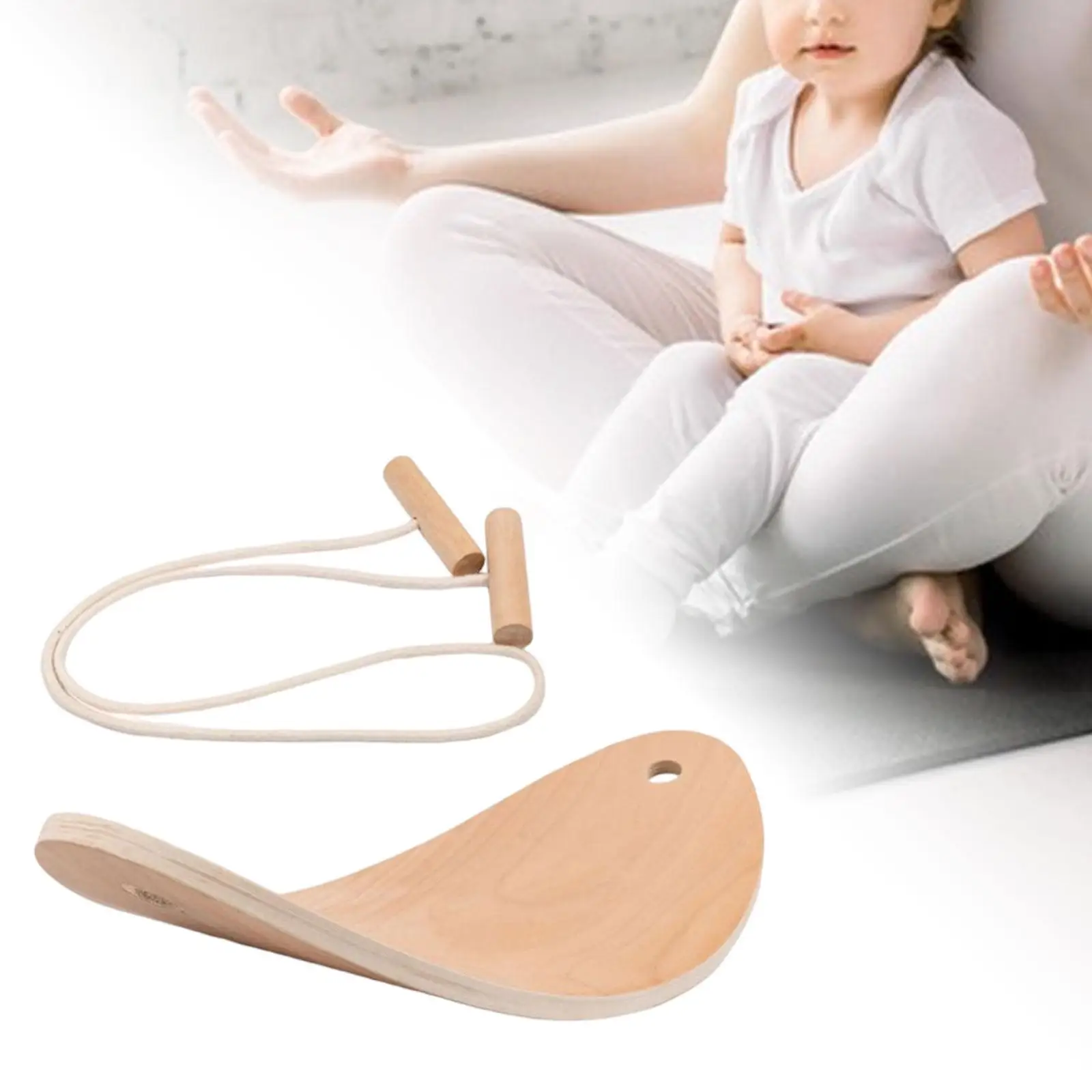 Wooden Balance Board Toy Seesaw Workout Body Training for Indoor