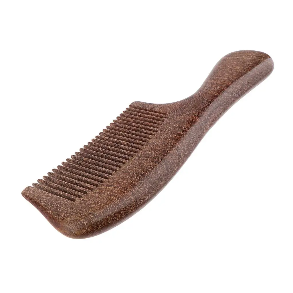 Wooden Comb Hair Beard Detangler for  Natural Anti for Detangling and Styling , Thick, or Straight Hair