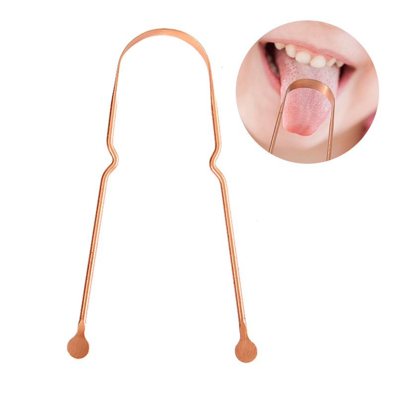 Best of 1Pc Simple Copper Tongue Scraper Cleaner Fresh Breath Dental Cleaning Health Oral Care Hygiene Tools Reviews & Tips