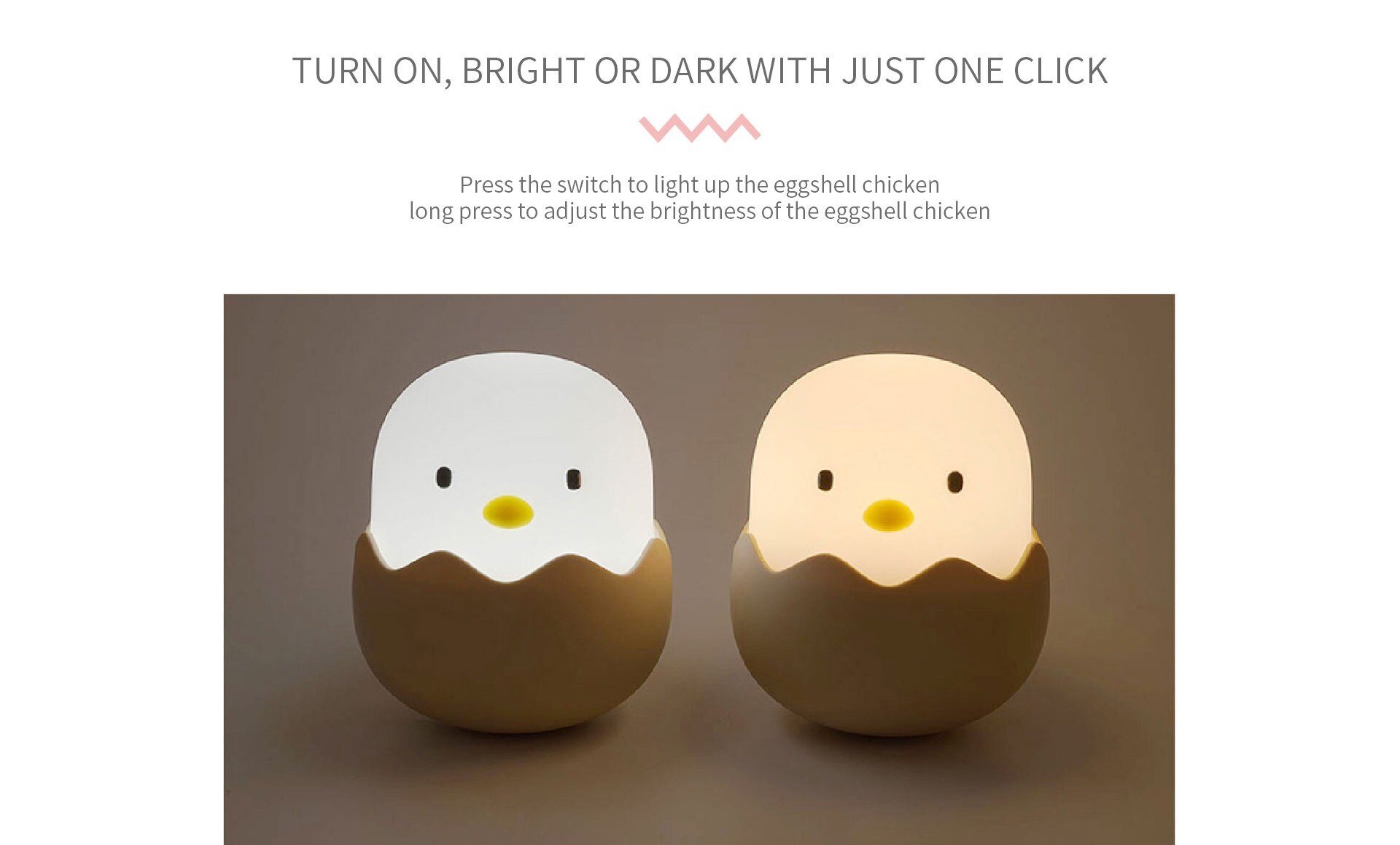 Duck Silicone Night Light for Children With Timer Usb Rechargeable Dimming Touch Lamp Sleeping Bedroom Cartoon Animal Decor Gift