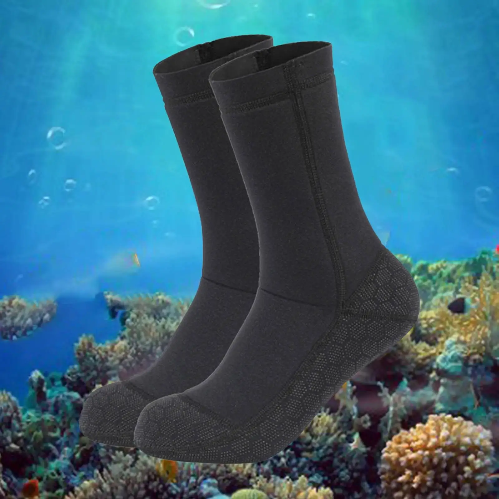 Diving Socks Flexible Warm Beach Fin Socks Sand Proof Water Socks Anti Slip for Water Sports Swim Kayaking Surfing Unisex Adult