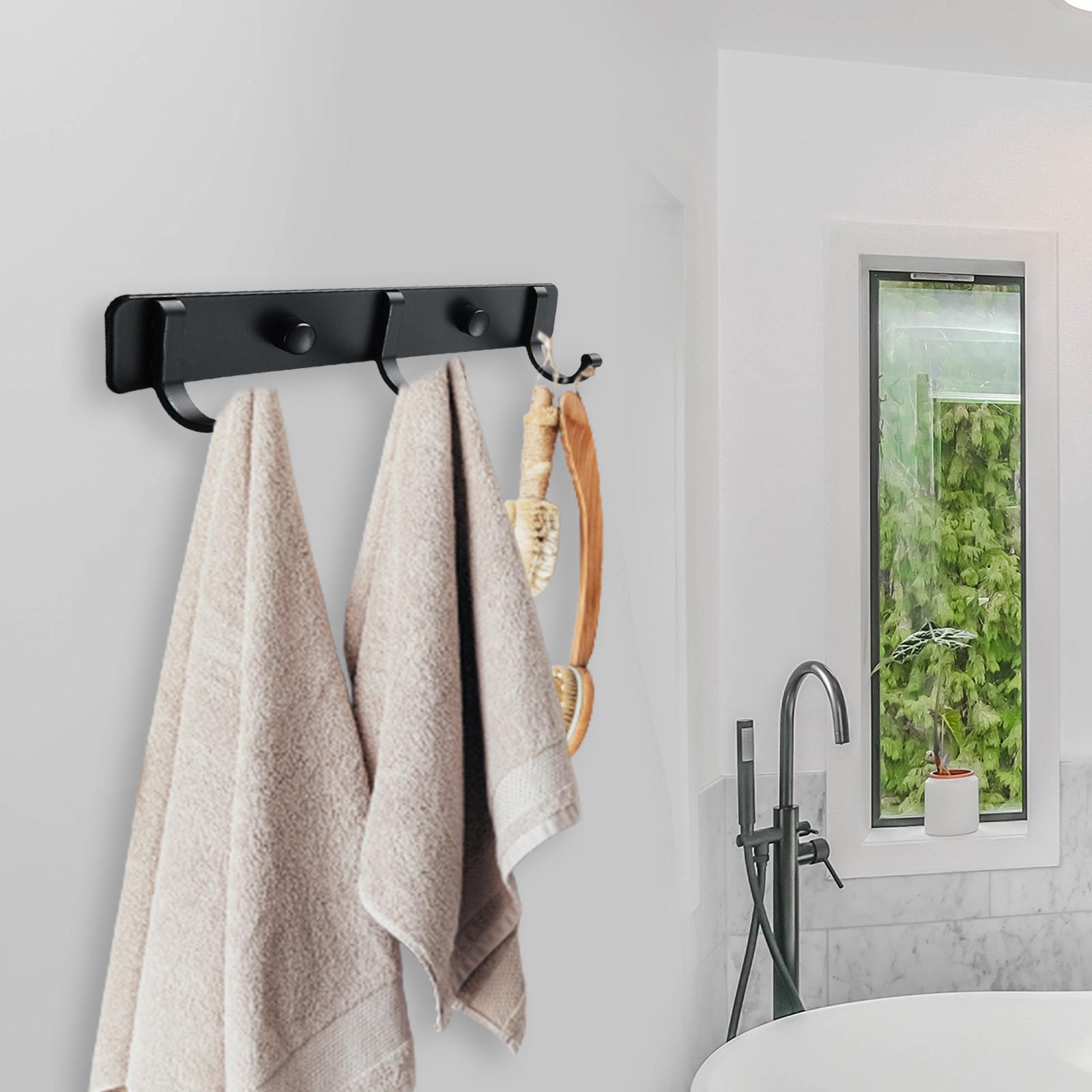 decorative towel hooks for bathroom