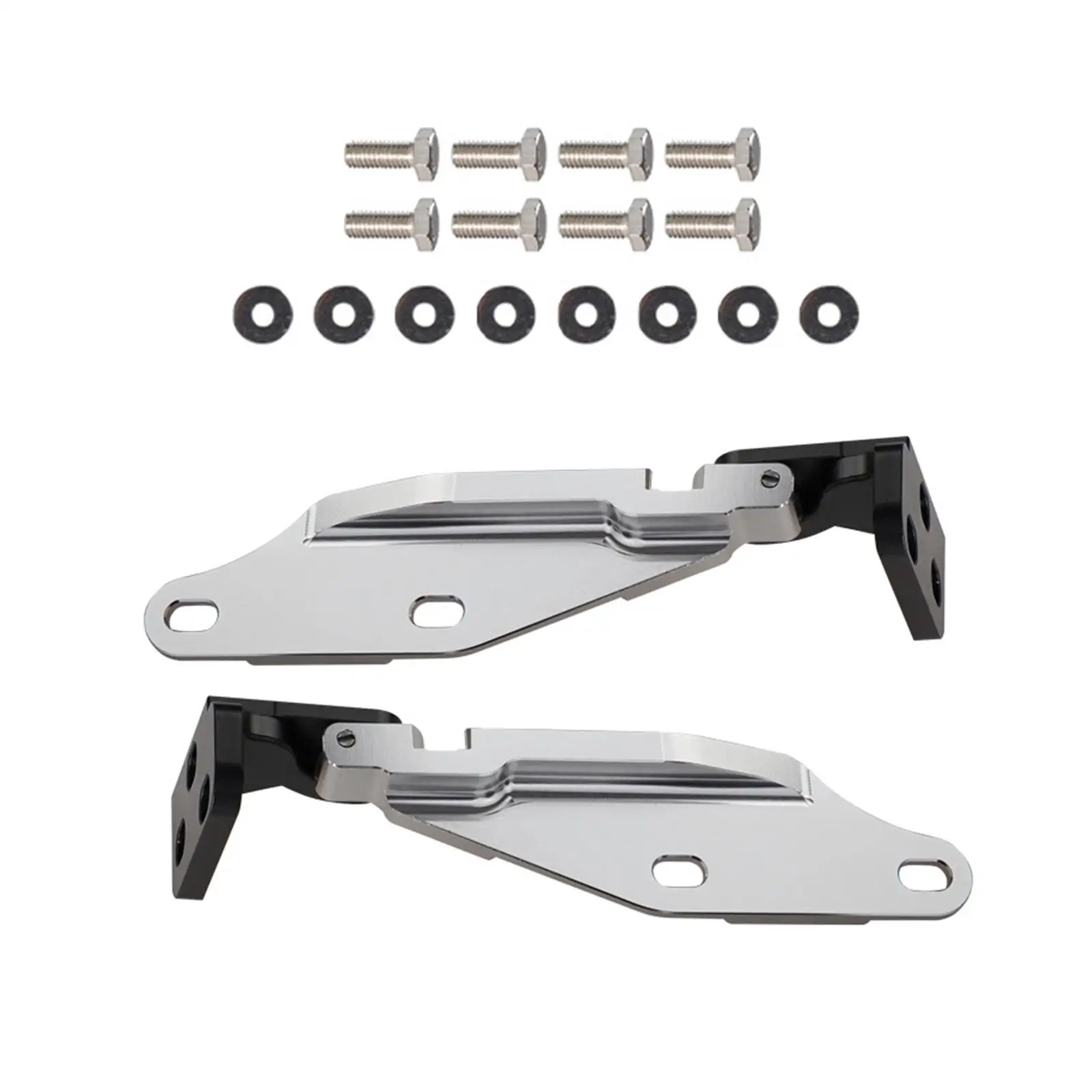 2Pcs Quick Release Hood Hinge Sturdy Vehicle Quick Hood Hinge Release Latch for Honda Acura Civic Type R DC2 EK Assembly