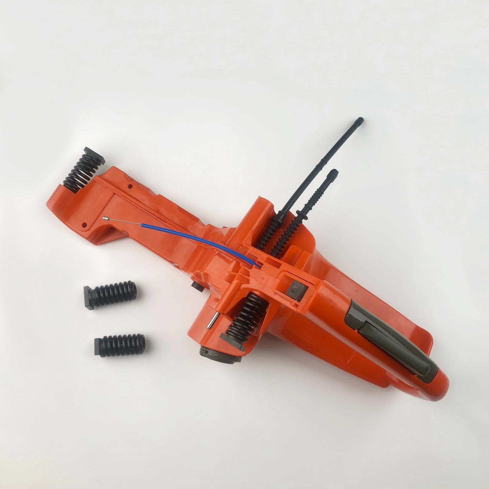 Gas Tank Assembly Rear Handle kit for Husqvarna Chainsaw 445 450 445E 450E Replace 525862104 Fuel Line Filter Buffer Springs