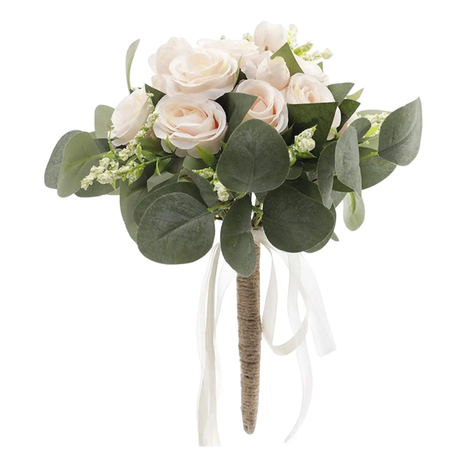 Wedding Bouquets Soft Ribbons Bridal Bouquet for Anniversary Home Wedding