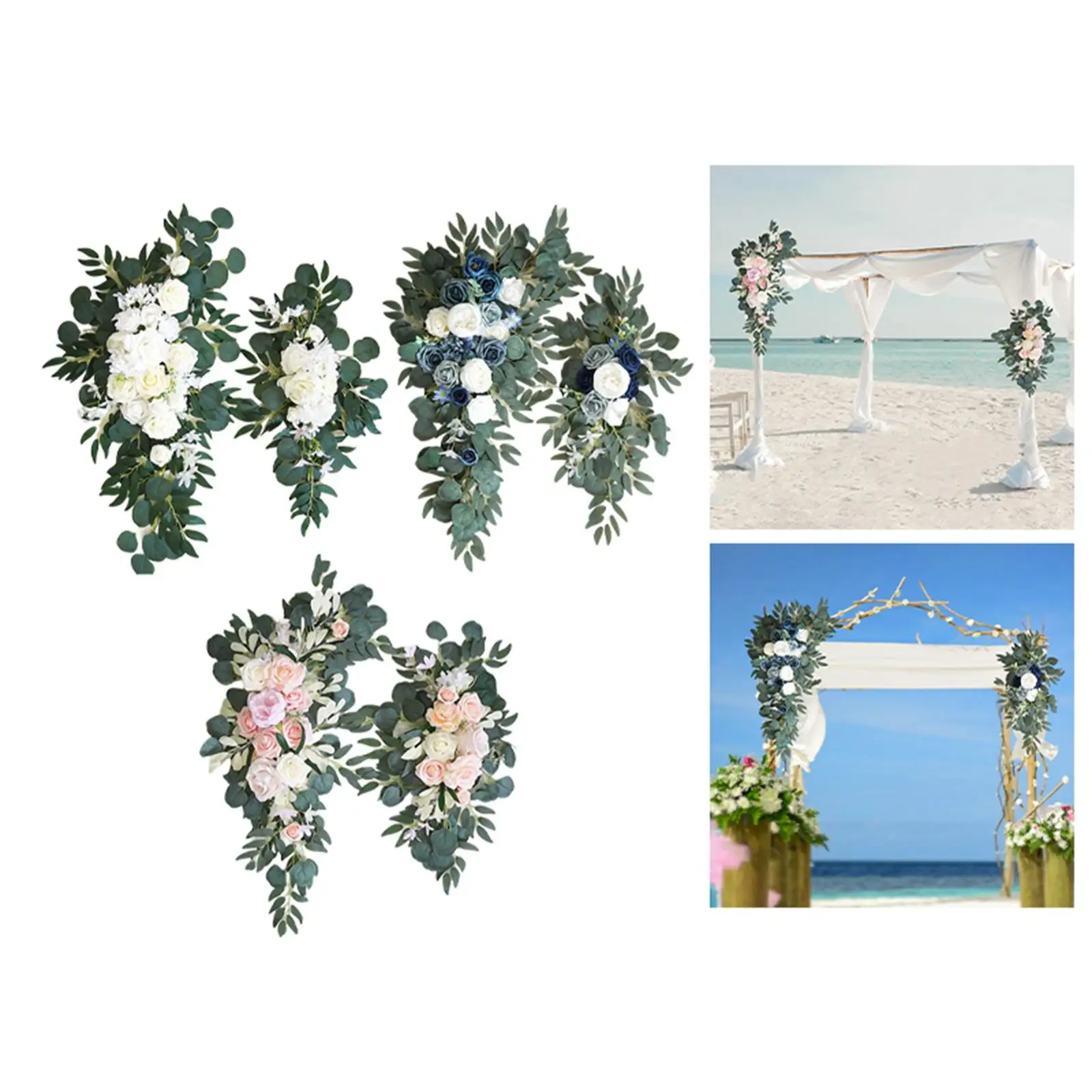 Wedding Arch Flower, Wedding Flowers Garlands for Reception Backdrop Bedroom