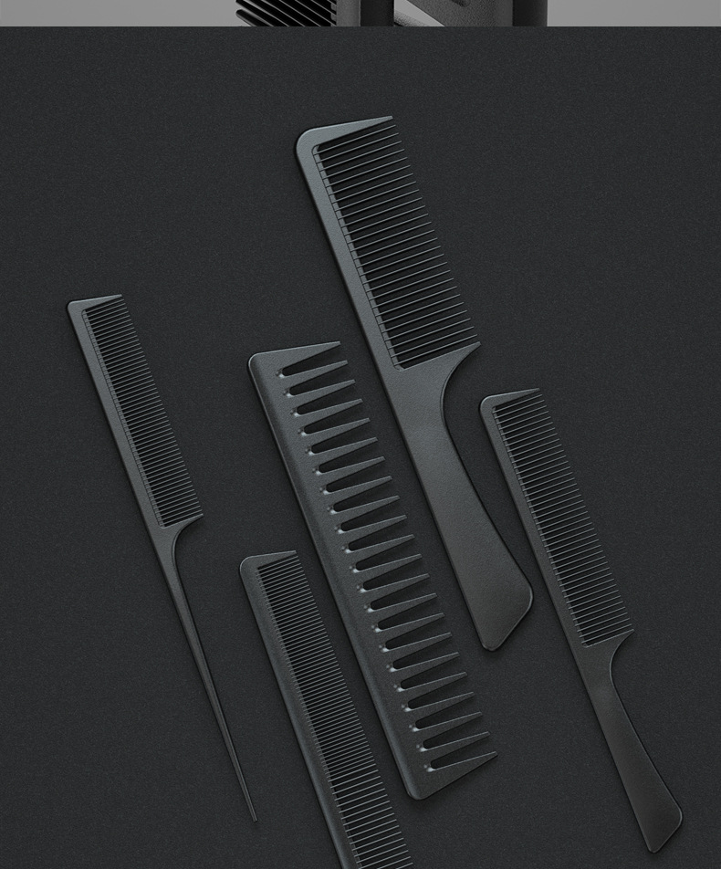 1pc Anti-static Barbershop Mens Hair Styling Straightening Comb Portable Hairdressing Comb Barber Store Professional Accessories