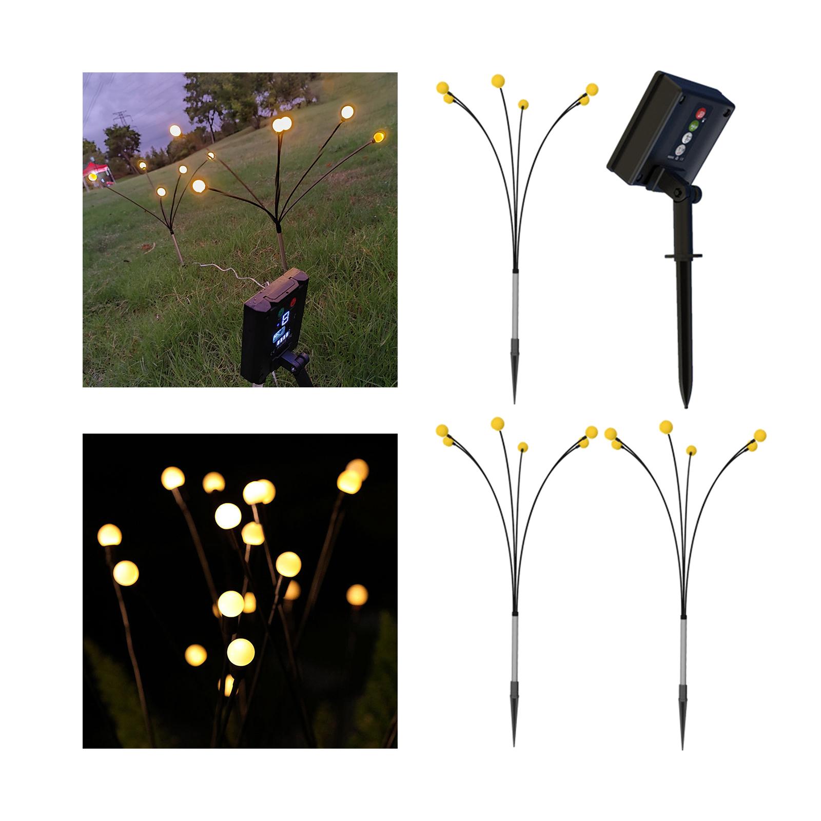 Solar Pathway Lights IP65 Waterproof Landscape Lamp Lawn Garden Lighting Lamp for Patio Backyard Outdoor Driveway Decoration