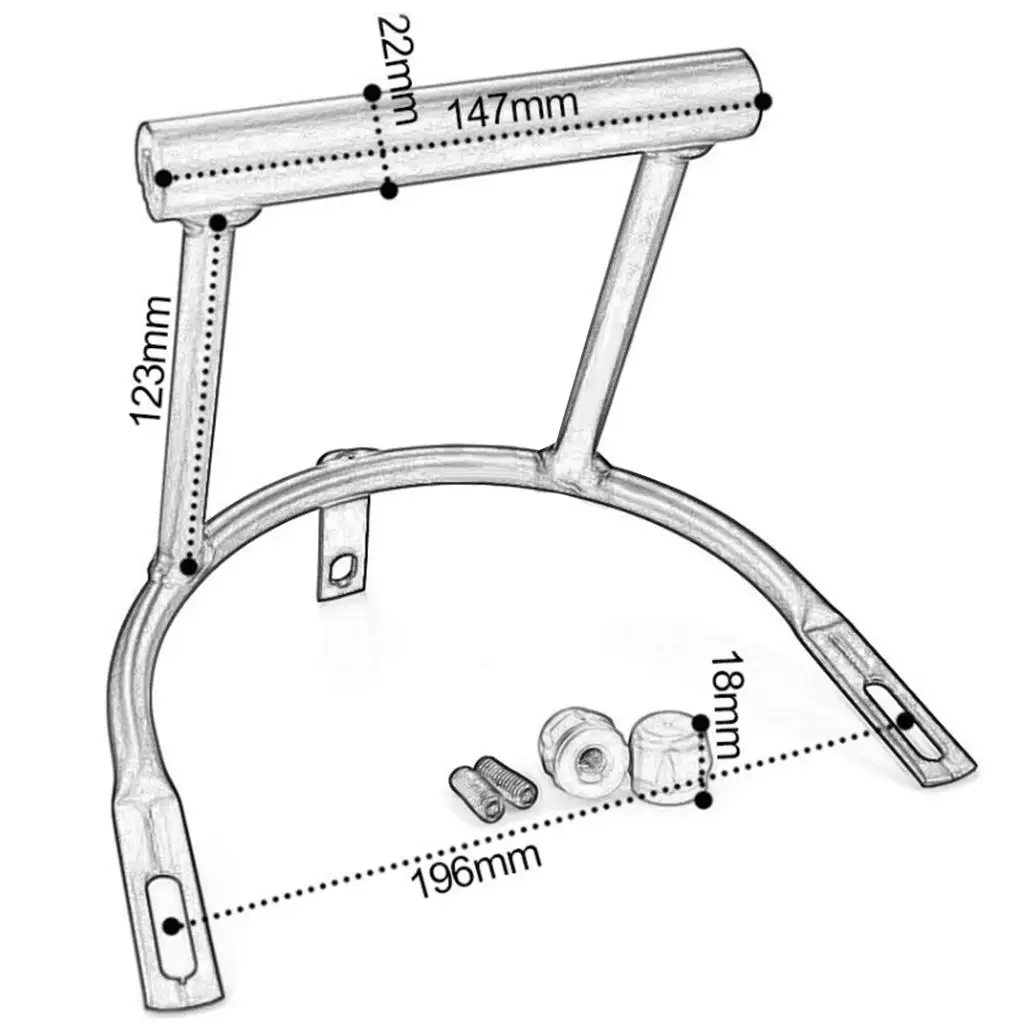 Aluminum Navigation Bracket Holder Frame for 155 2017 2018 2019