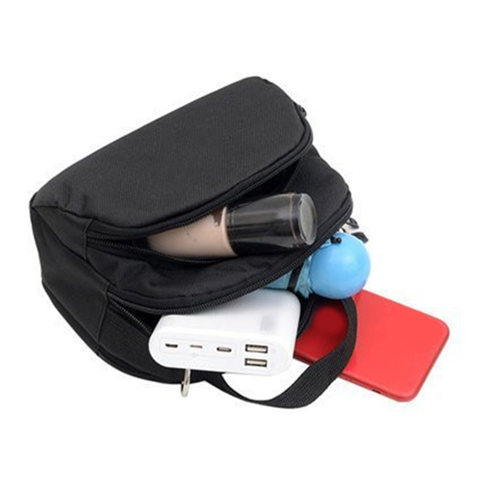 Weibliche der Nylon Umhängetaschen Einstellbare Schulter Gurt Hardware Zipper Kopf Weibliche der Nylon Umhängetaschen Schulter Tasche Handtaschen – Detail 3