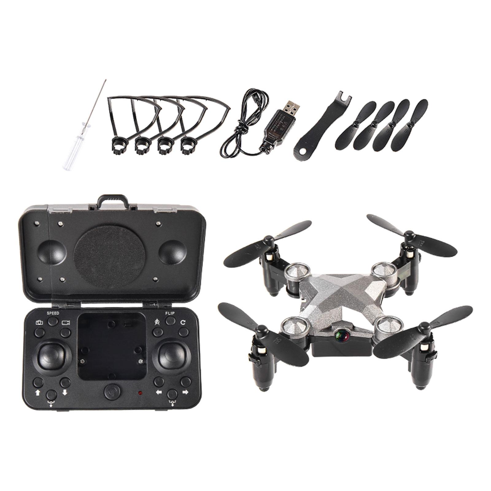 Mini Drone Clear Photography 720 Camera 2.4G WiFi Real Time Transmission Luggage Folding RC Airplane for Birthday Gift Children