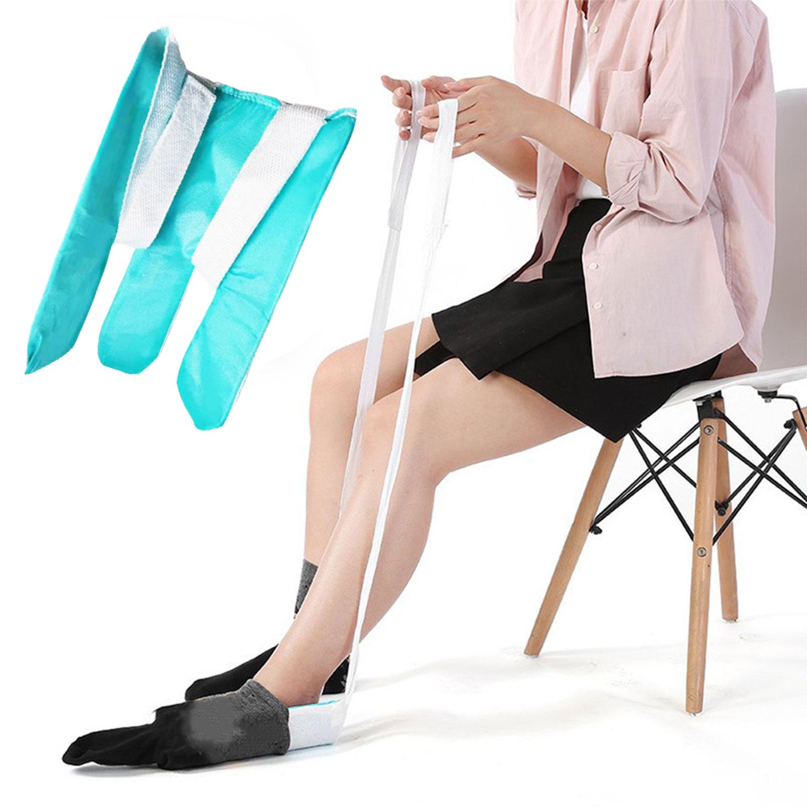 Non-Slip Sock Aid No Bending Socks Helper Stretching Pulling Assist Device for Injury Disability