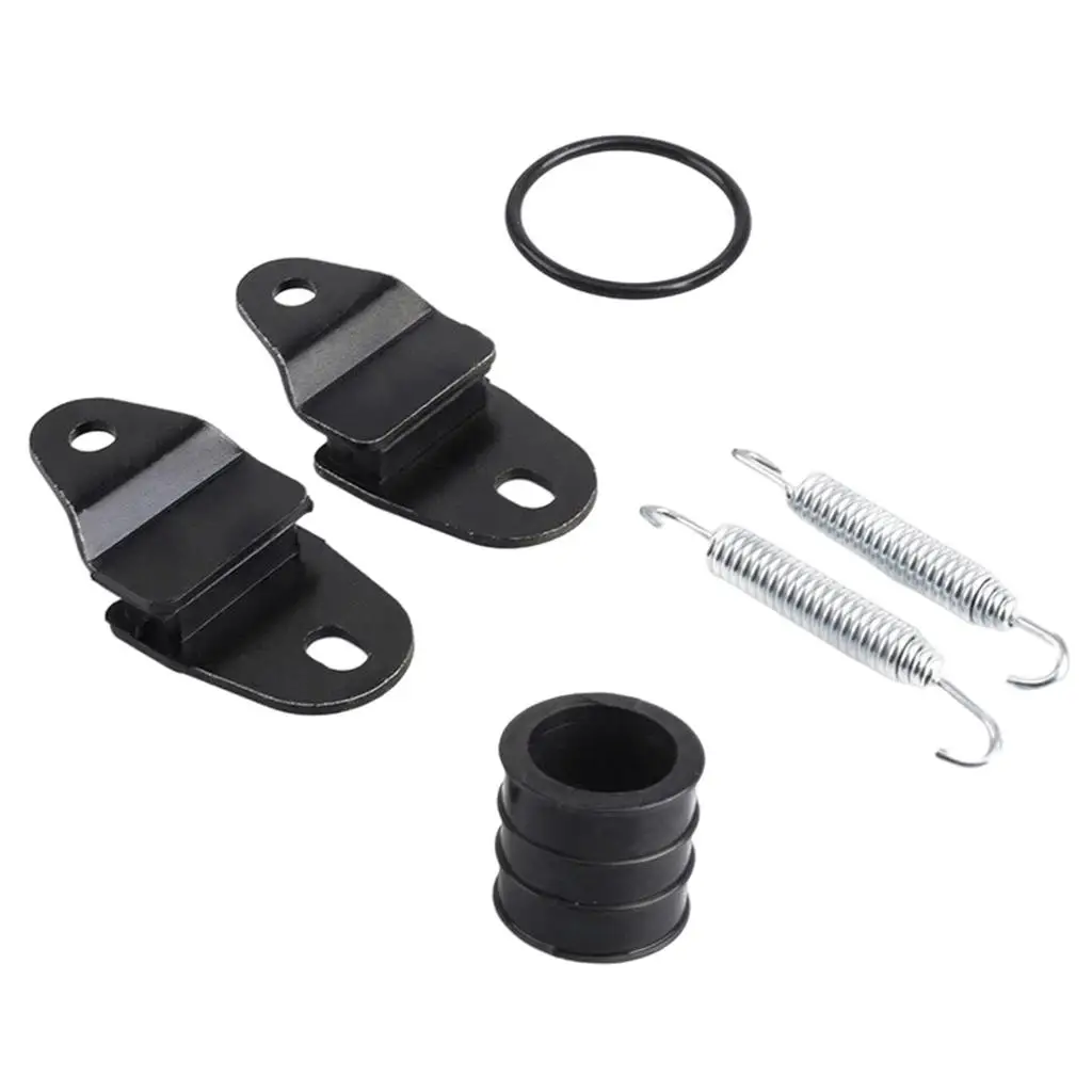 Durable Exhaust Bracket with Cylinder Spring&Washer for 87-06