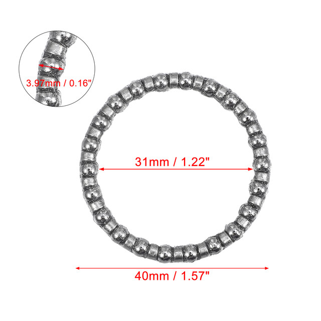 Kit 2 Roulements à Billes Pour Vélo - 40mm Et 33mm | Pièces Montage Facile