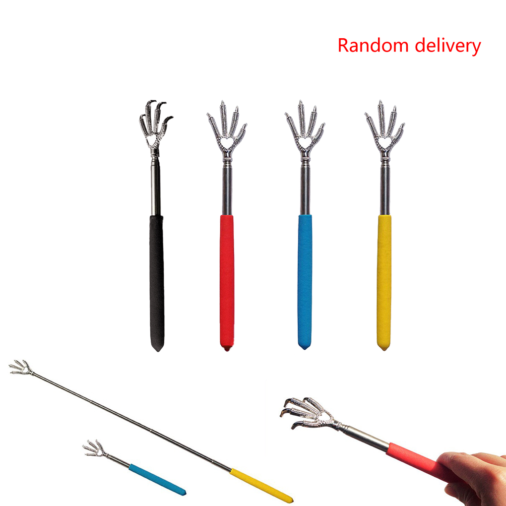 Best of High Quality 1pc Portable Random Color Convenient Claw Telescopic Back Scratcher For Massage 22-59CM Reviews & Tips