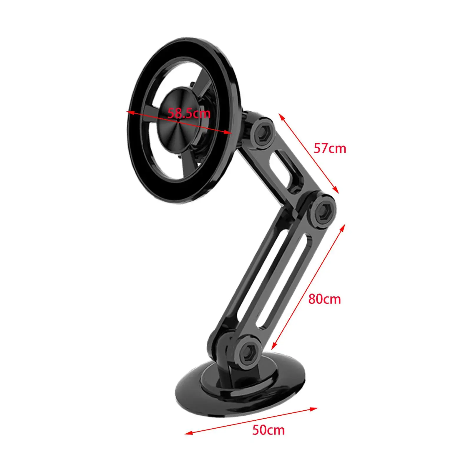 Cell Phone Holder Durable 360 Degree Rotation Compact Adjustable Universal Magnetic Car Mount Car Accessories for Dashboard