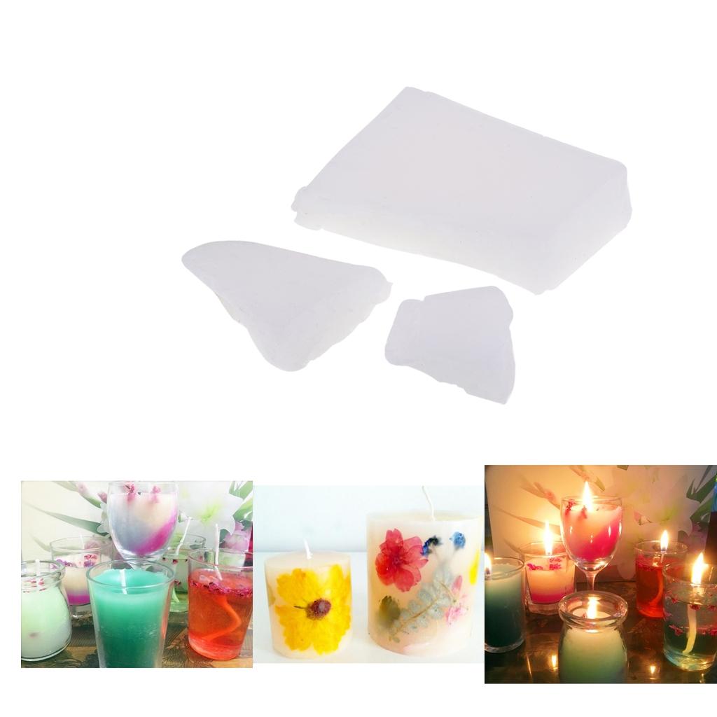  Paraffin Wax/ Pillar Blend - - Top Quality - White - 500g for Making Candles Craft Supplies