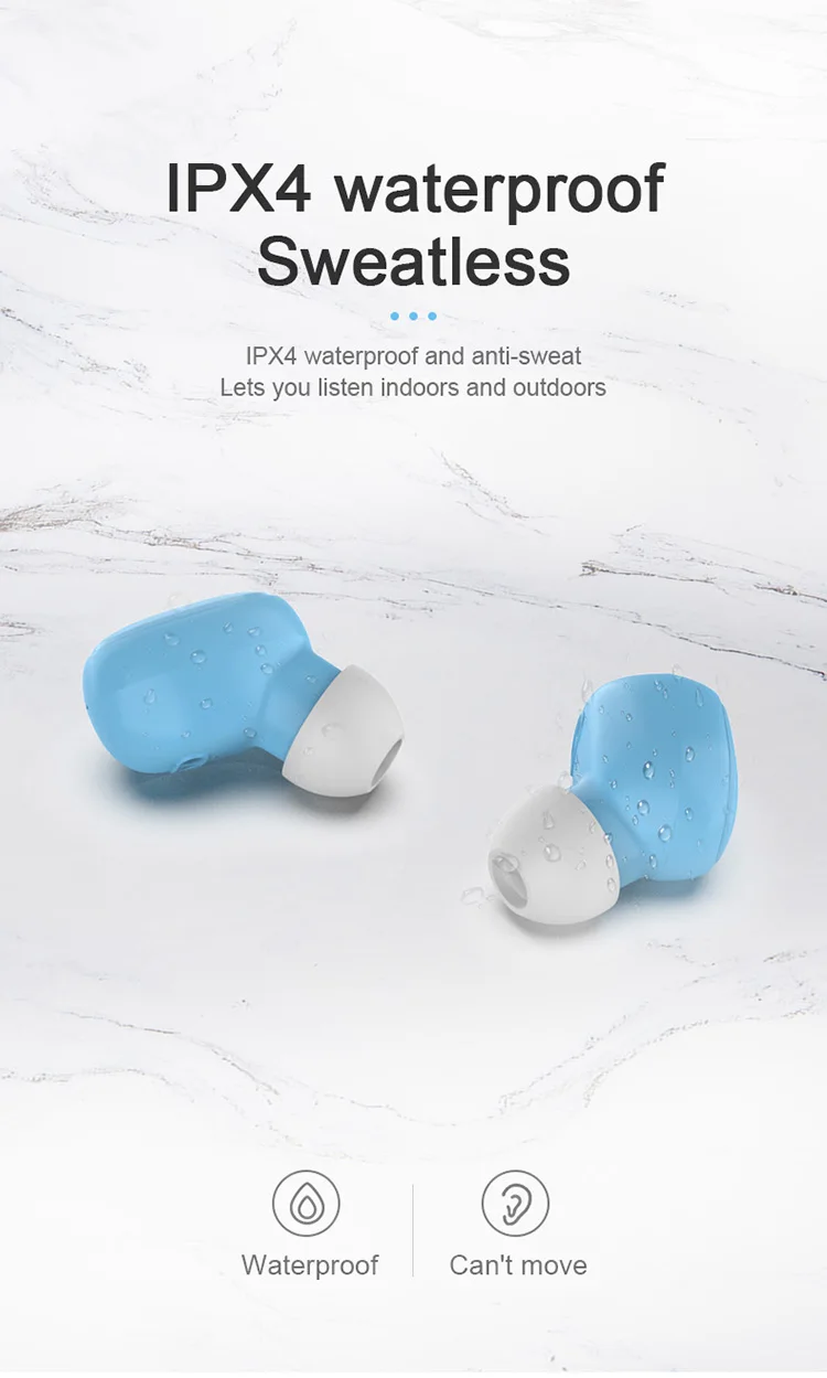 Title 8, Original A6S TWS Headset Wireless Earphones Blu...