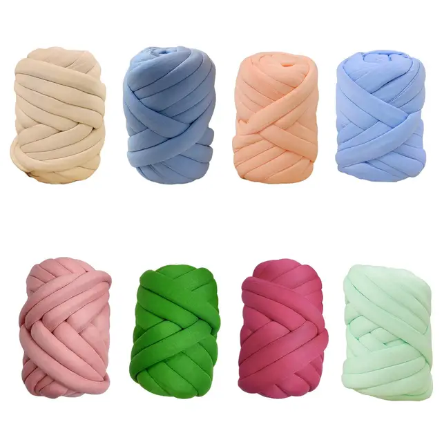 Thick Chunky Yarn Bulky Yarn for Crocheting Throw Blanket Pillow Craft -  AliExpress