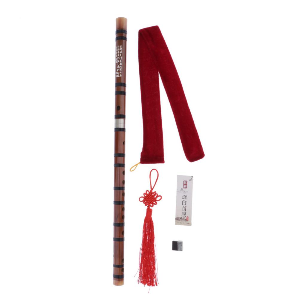 Bamboo Flute Traditional Chinese Musical Instrument Beginner Wind Band