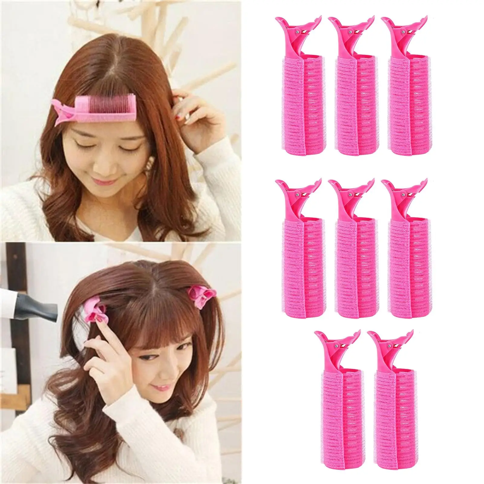 Volumizing Hair Clip Curler Clamps Hair Rollers for Short Hair Salon Accessories
