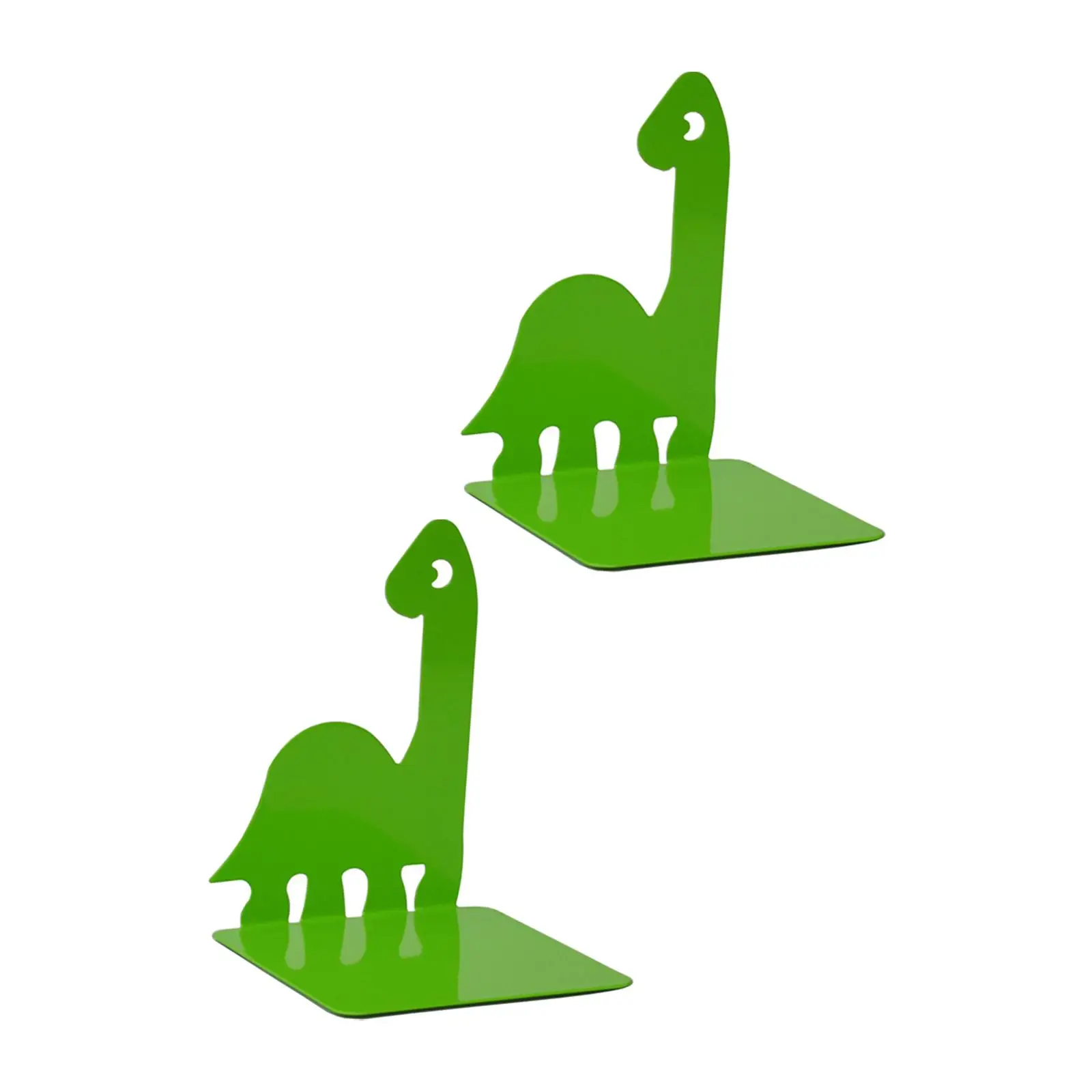 2 Pieces Dinosaur Shape Bookends Stationery Multipurpose for Study Dormitory