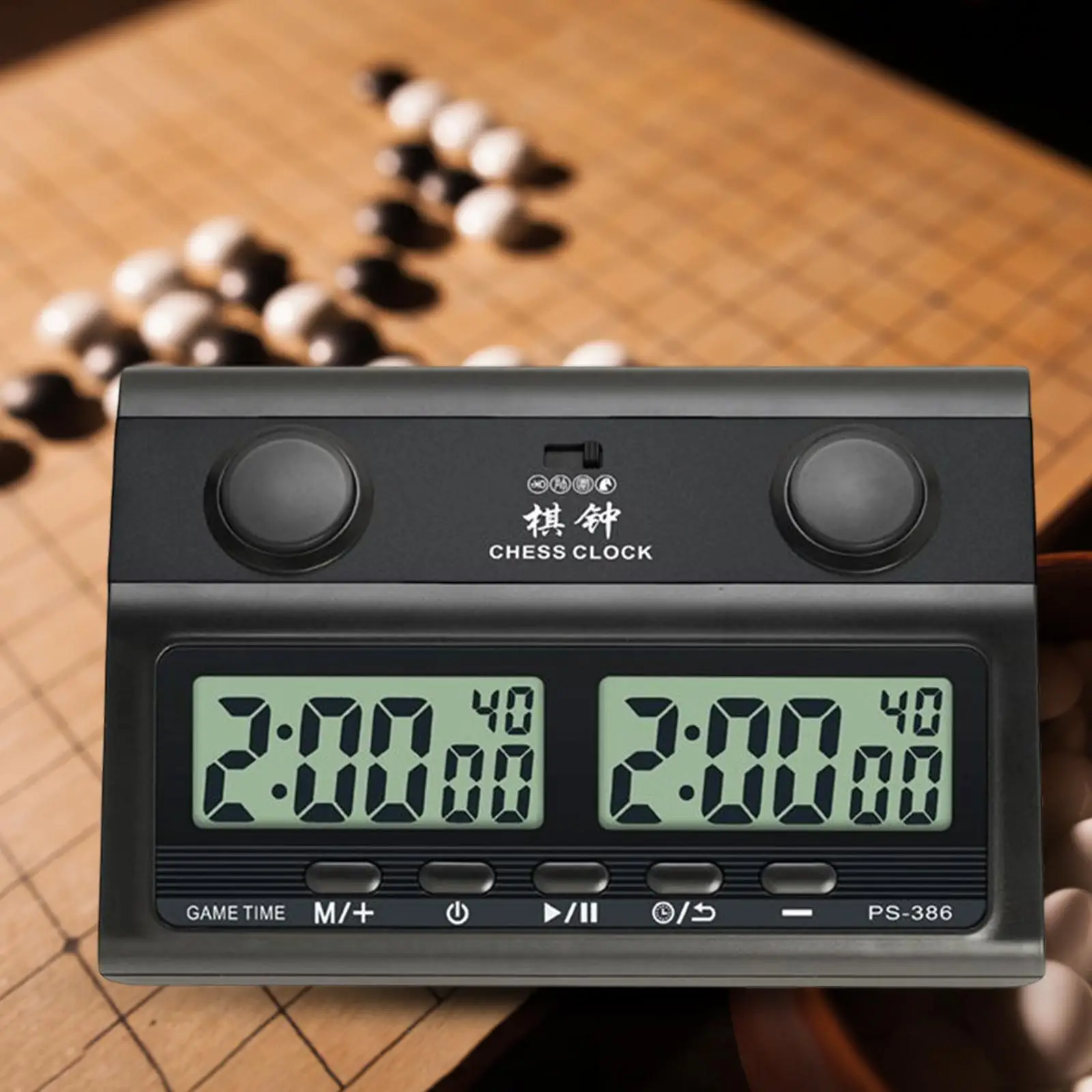 Chess Clock Board Game Timers Alarm Stop Timers for Electronic Board Game Competition