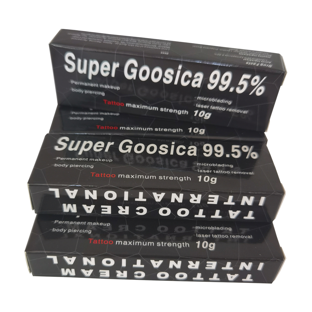 Best of 99.5% Super Gooscia Tattoo Cream Before Permanent Makeup Microblading Piercing Eyebrow Lips Body Beauty 10g Reviews & Tips