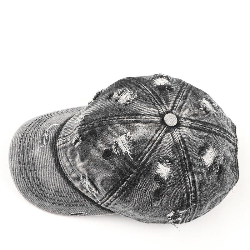 Title 6, Summer Outdoor Sun Shade Washed Denim Hat For M...