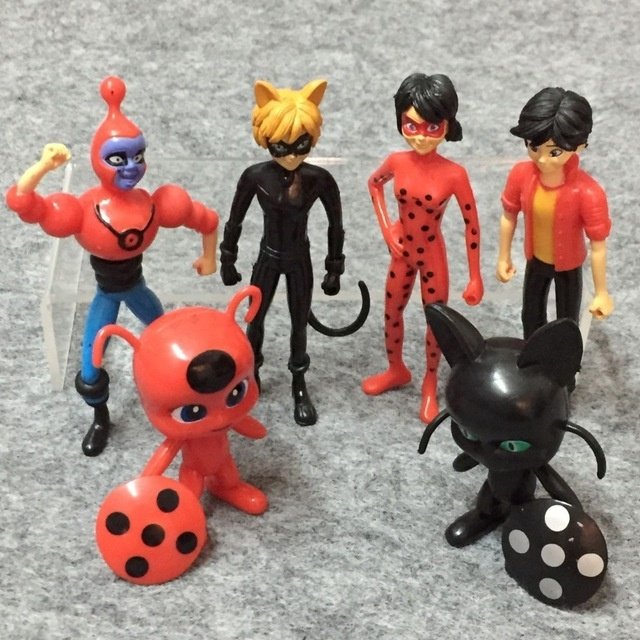 Miraculous, Ladybug, 12cm Tall Doll Action Figure