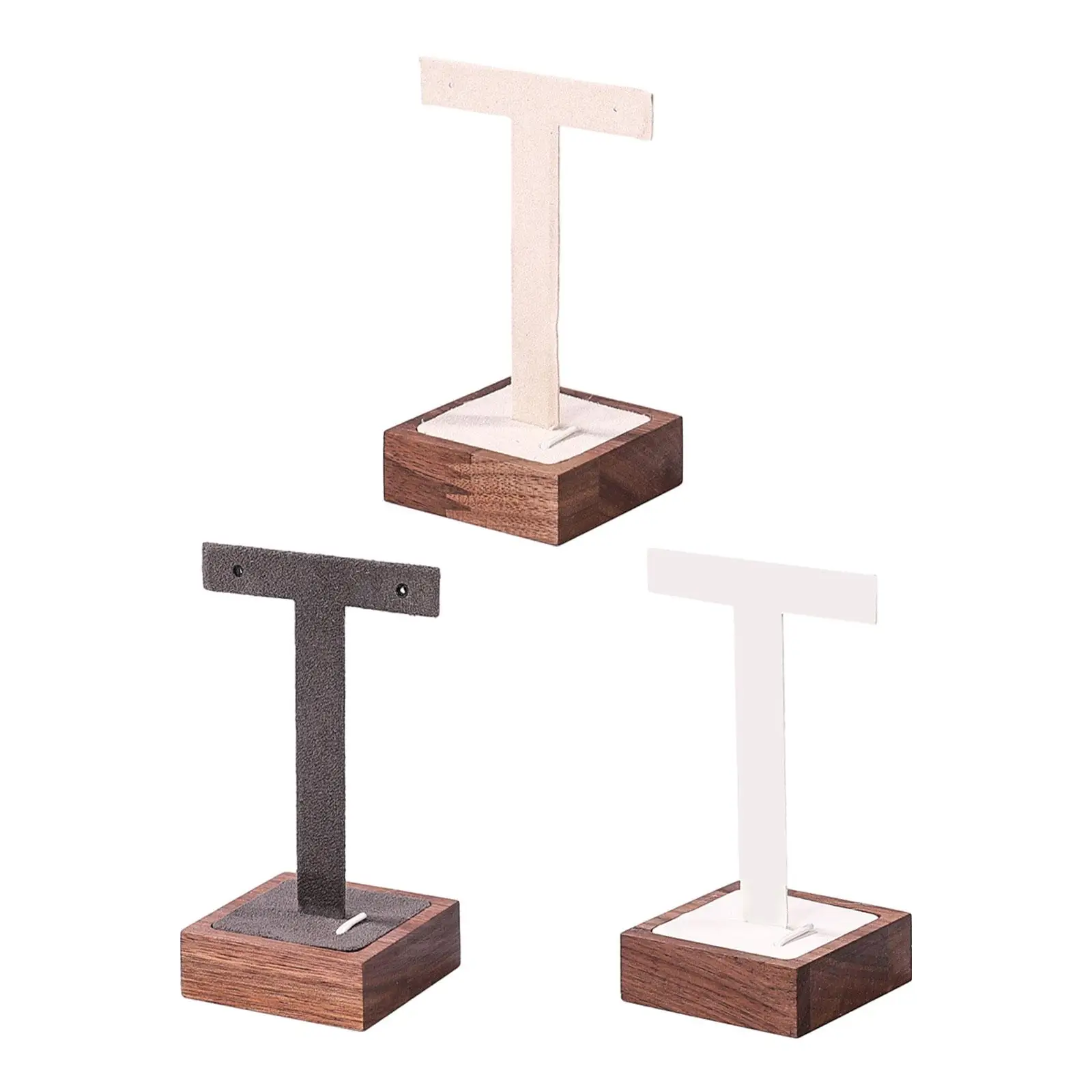 Earring Display Stand T Shaped Stud Earring Display Holder Earring Stand Jewelry Organizer for Home Vanity Store Desktop Dresser