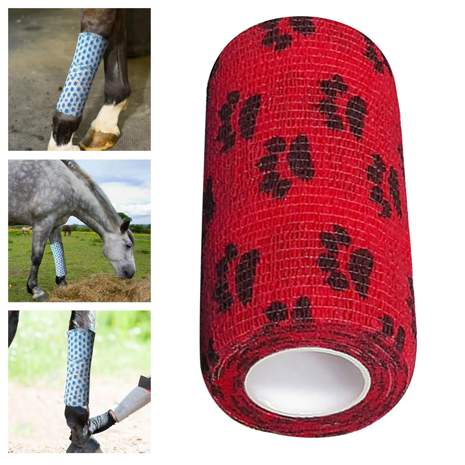 Self Adhesive Bandage Cohesive Bandages Pet Dogs Outdoor Vet Wrap Tape