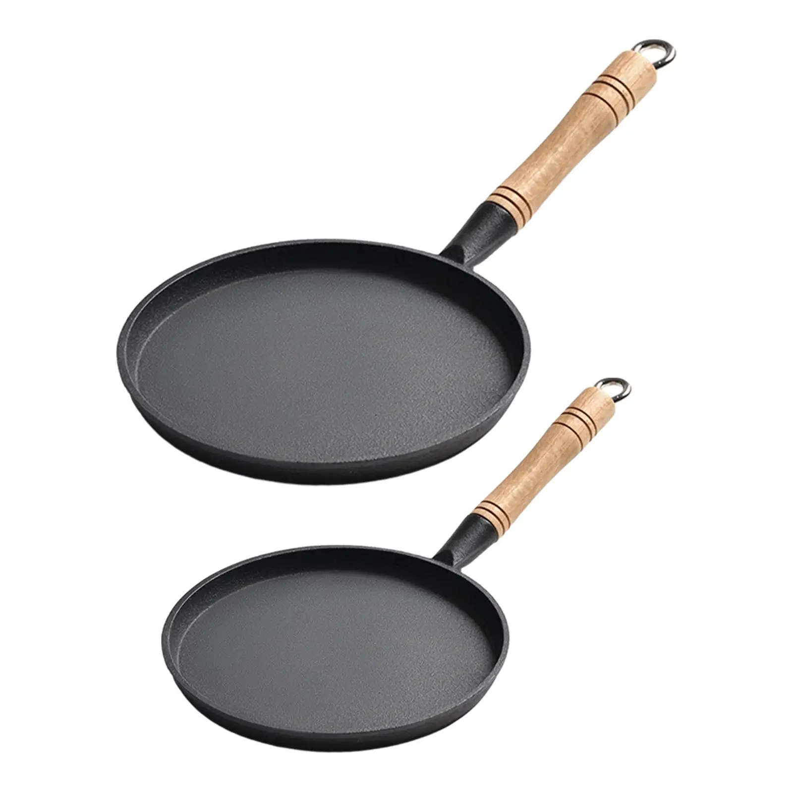 Cooking Omelette Pan Nonstick Round Griddle Pan for Kitchen Outdoor Camping