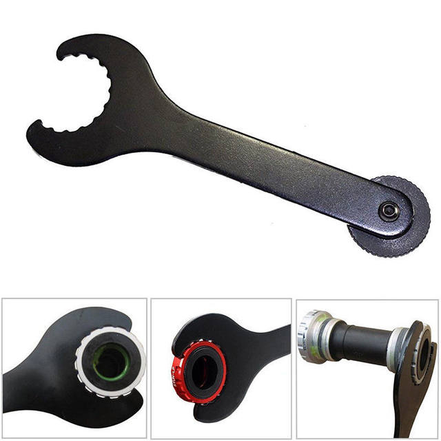 Clé à Boîtier De Pédalier Wisfor Pour Shimano Hollowtech 2 - Outil Réparation VTT Et Vélo