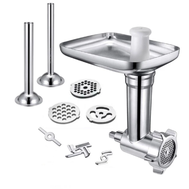 Stainless Steel Meat Grinder Attachment Kitchenaid - Food Grinder  Attachment Meat - Aliexpress