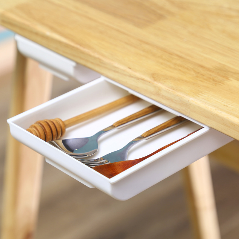 Title 13, Self Stick Pencil Tray Desk Table Storage Drawe...