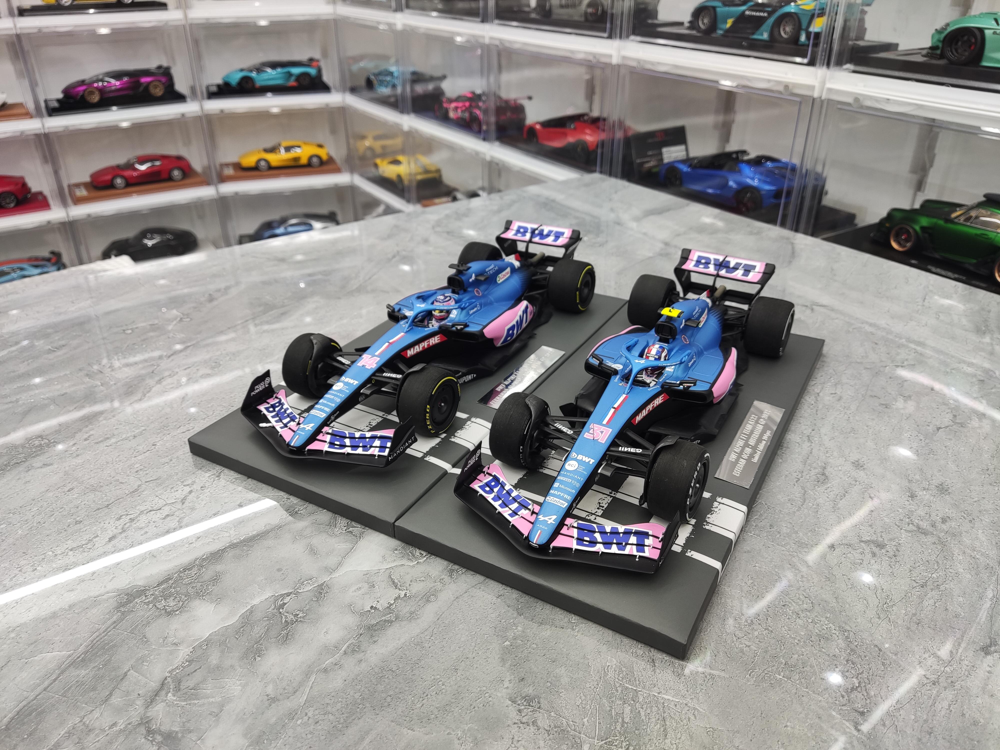 Minichamps 1:1 F1 A522 2022 австралийская имитация ограниченной серии  металлическая статическая модель автомобиля подарок