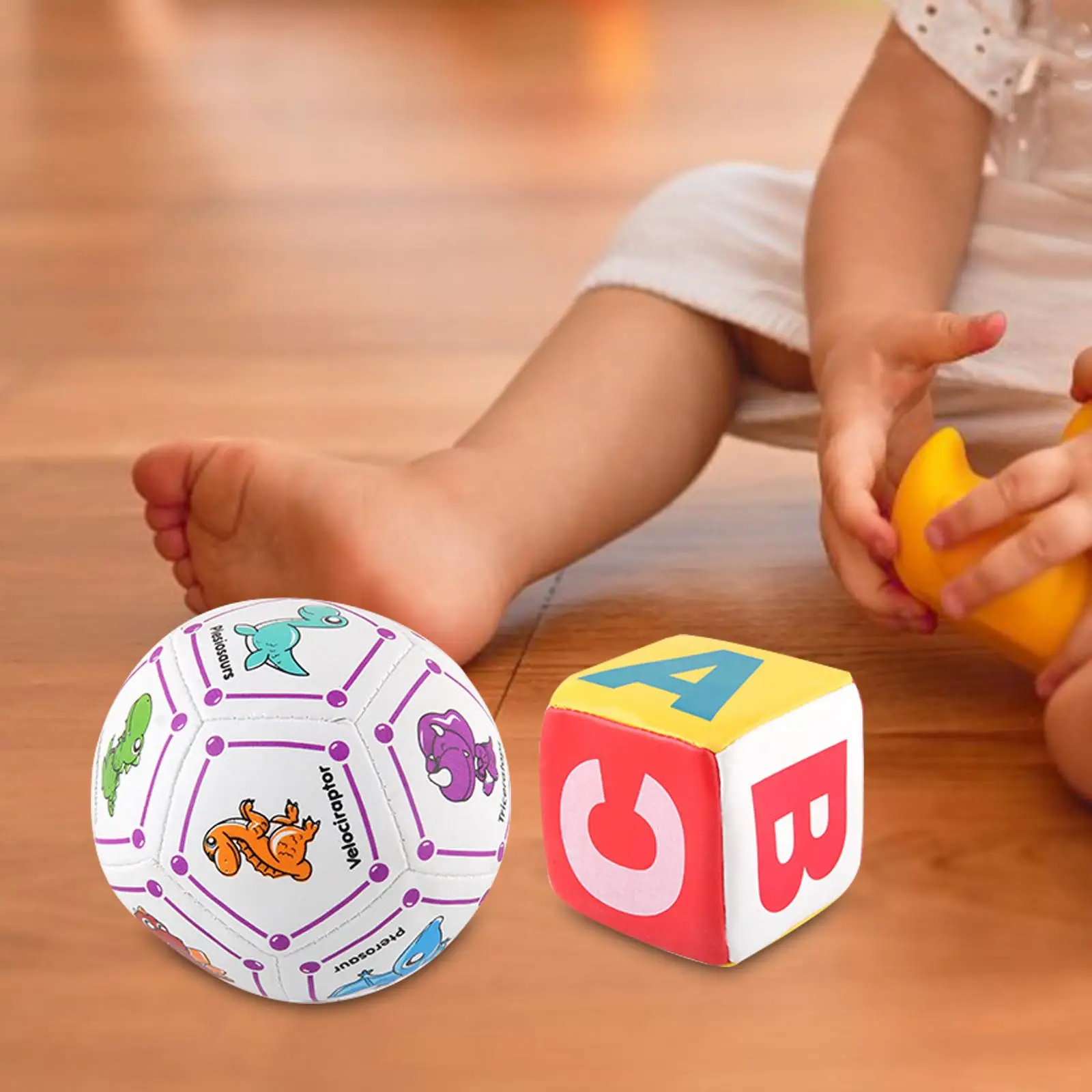2Pcs Learning Dice Set Building Toys Toy Gifts Board Games for Toddlers Teachers