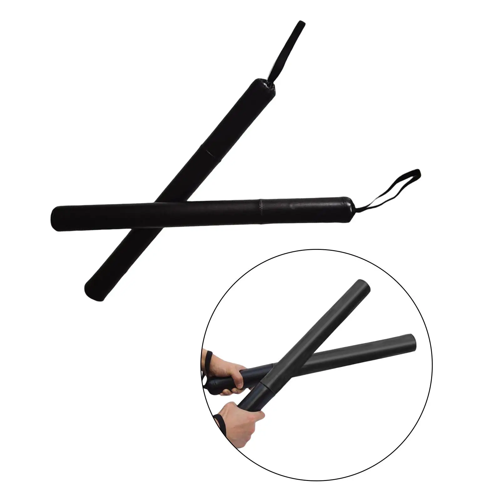 Boxing Training Sticks Padded Contact Sticks PU Leather for Reaction Speed