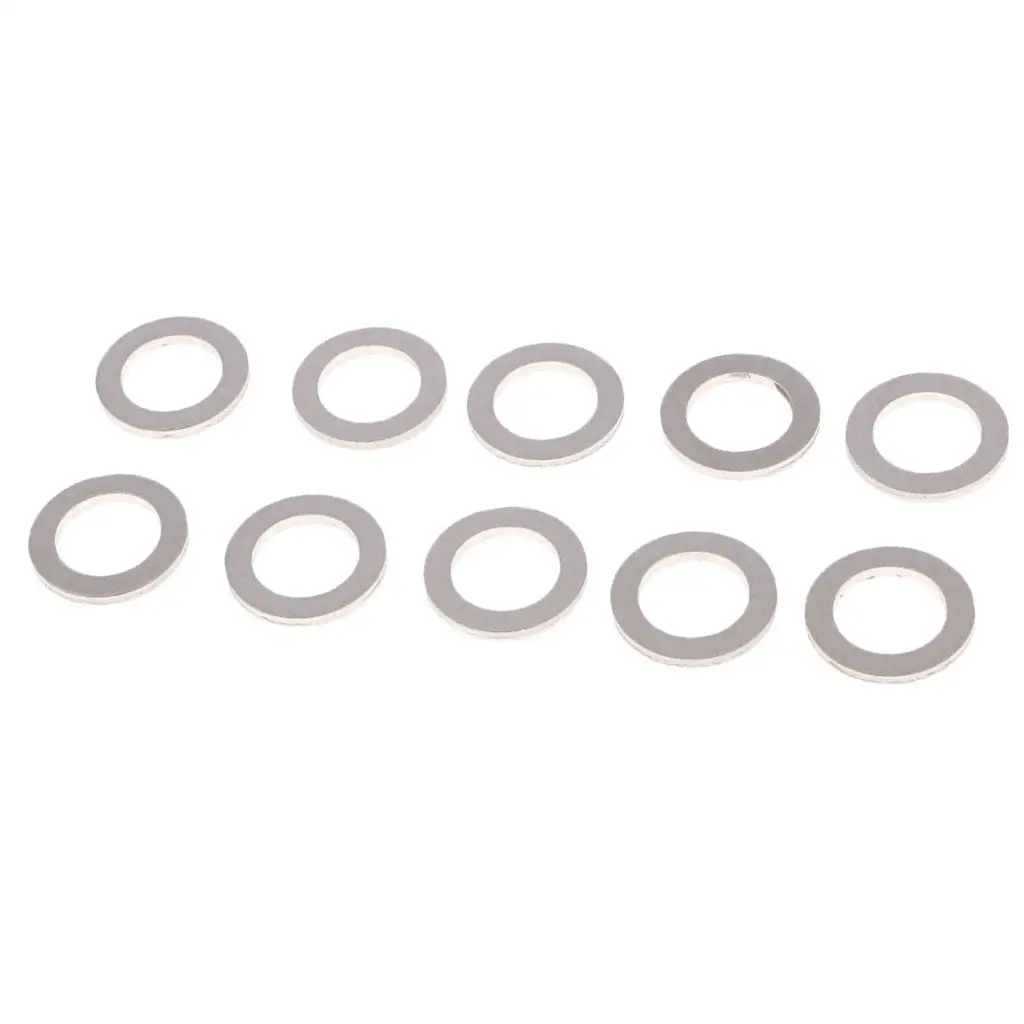 10x Drain Plug Gaskets Crush Washers Seals Rings for   , Replacement