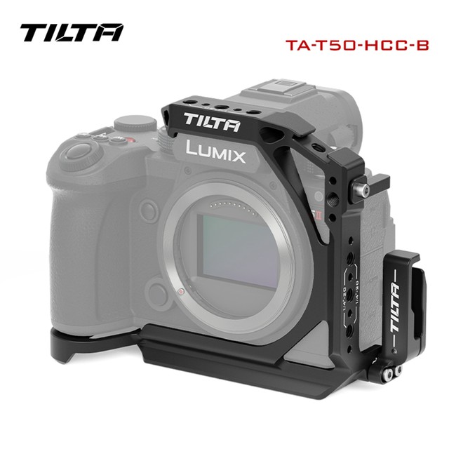 Tilta-Panasonic s5 ii/iix用TA-T50-A-Bカメラ,ハーフケージ用の  