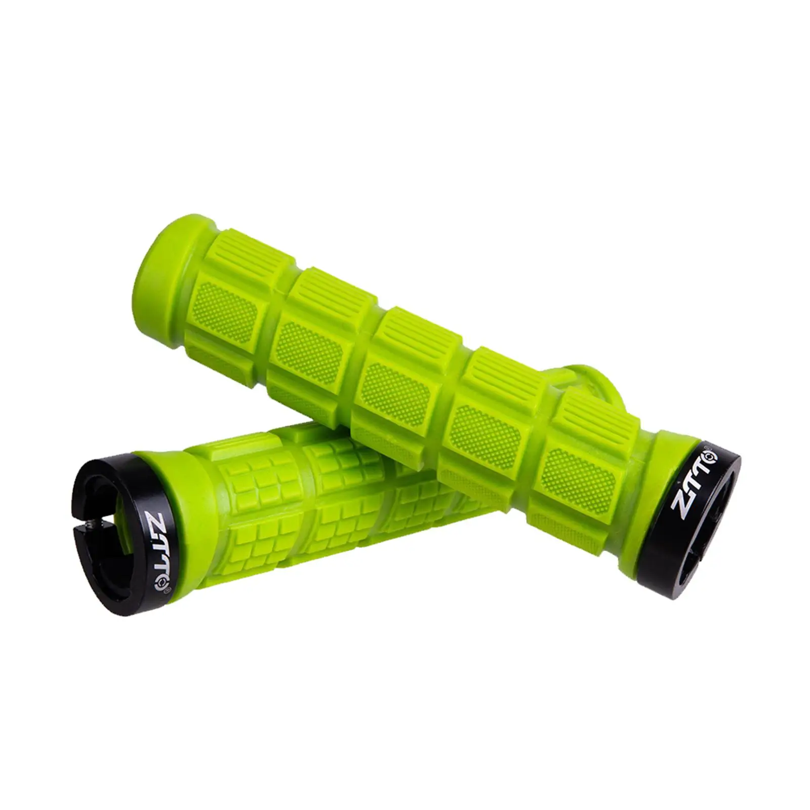 2Pcs Durable Mountain Bike Handlebar Grips Lock Mountain Bike Anti Slip