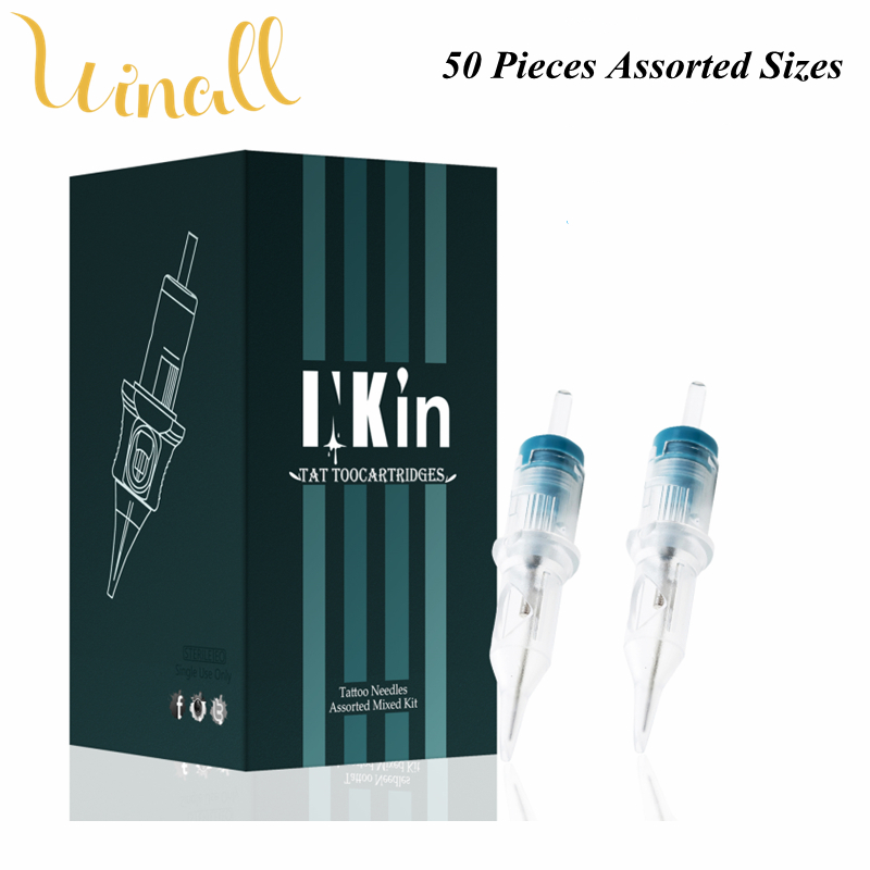 Best of 50 Pcs Assorted Sizes INKIN Winall Tattoo Cartridge Needles Mixed Liner Shader Tattoo Needles For Cartridge Tattoo Pen Machines Reviews & Tips