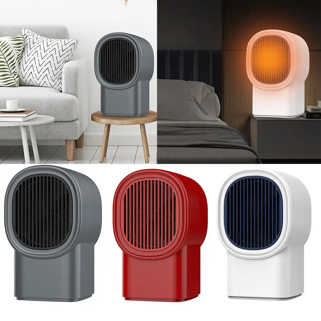 Mini Portable Electric Heater Office Warmer Fan Desktop Winter Spe Home