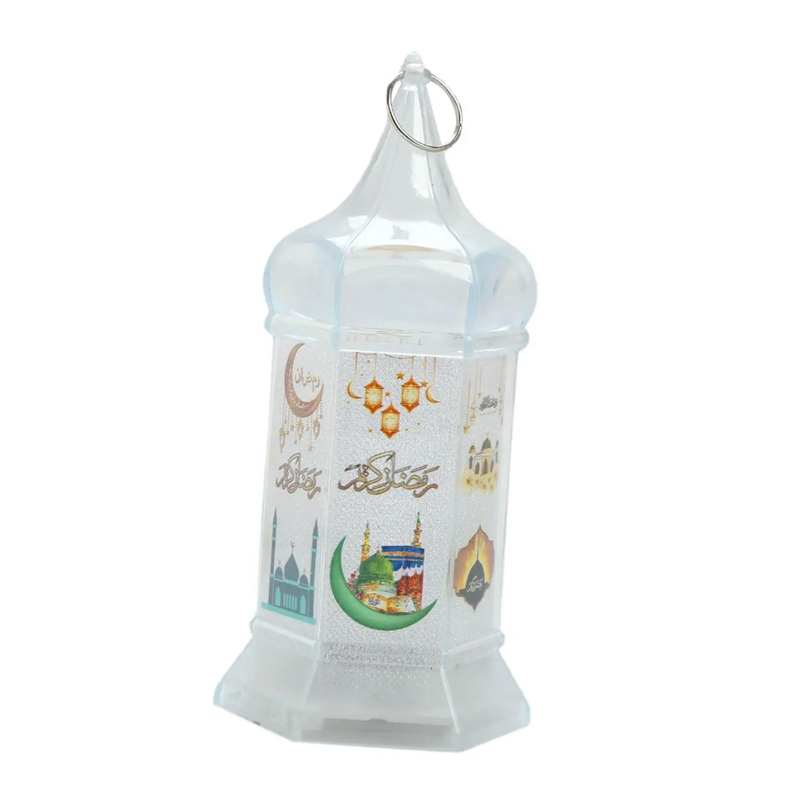 Retro Style Eid Lantern Ramadan Decorations Gift LED Indoor Office Festival