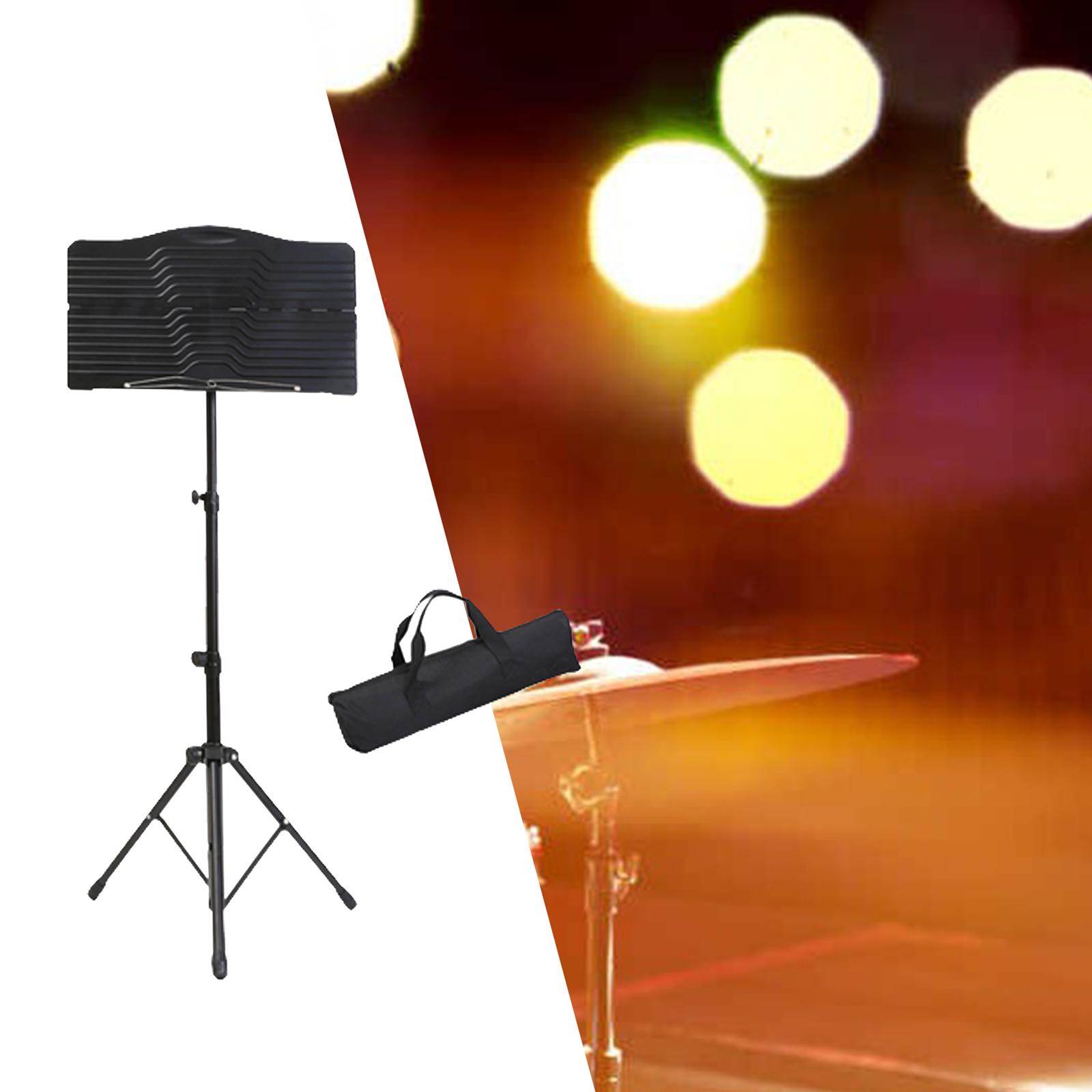 Lifting Sheet Music Stand Portable Light Weight Metal Professional Large Spectrum Rack for Ukuleles Guitar Guitar Accessories